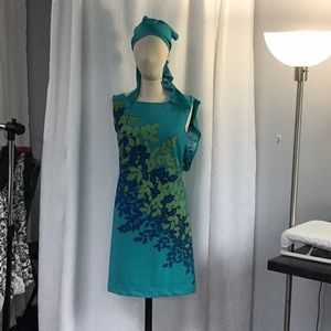 Leaf 🍃 turquoise dress 👗